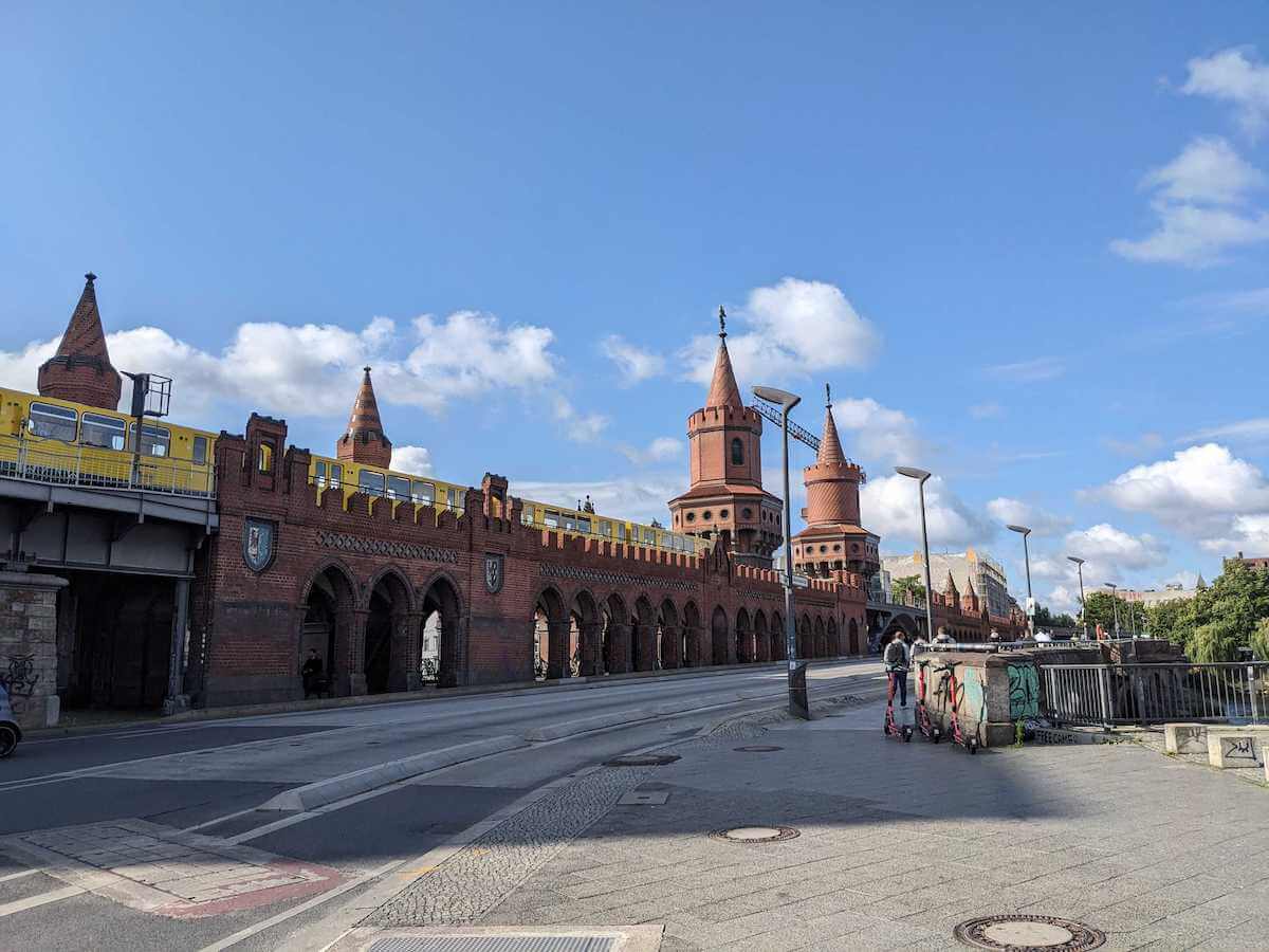 Le pont Oberbaum à Berlin