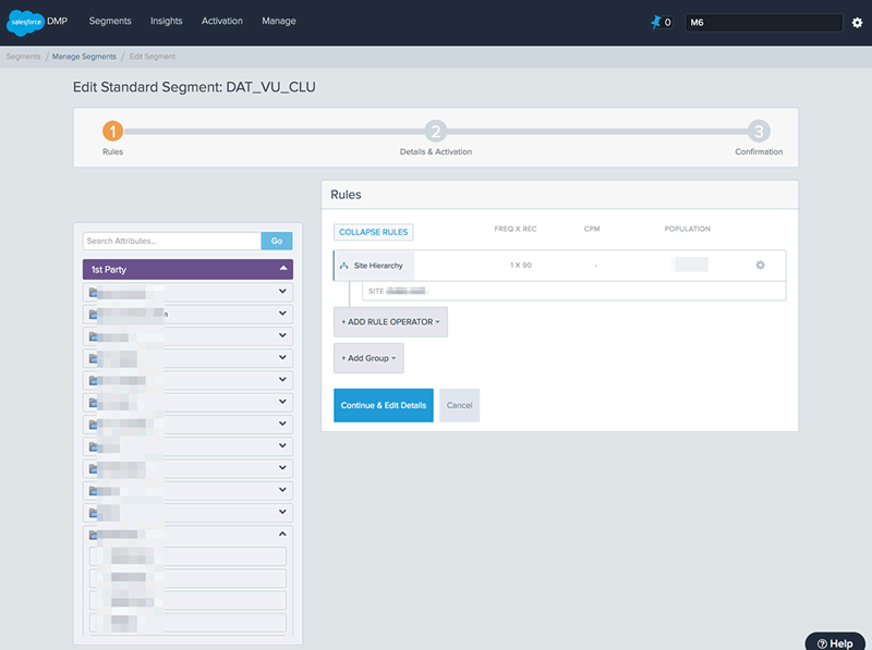 Krux’s segment builder