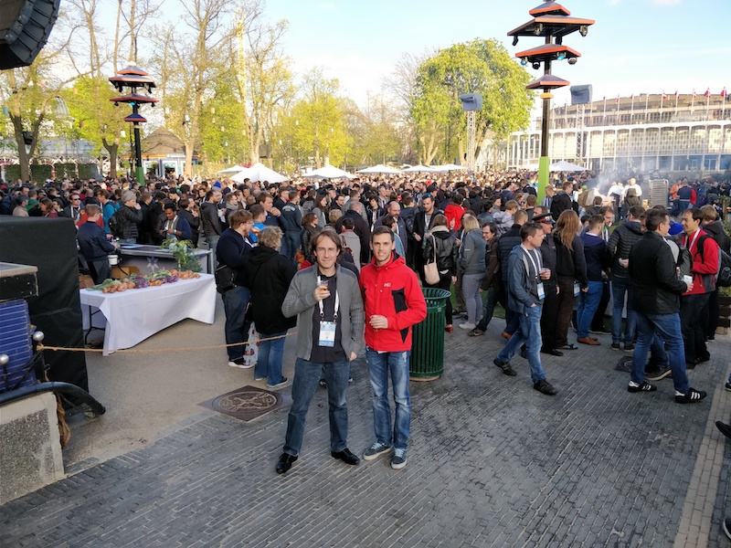 Pascal and Vincent at Tivoli